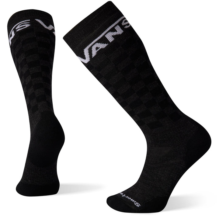 Smartwool Performance Snow Full Cushion VANS Classic Checker OTC Socks Charcoal