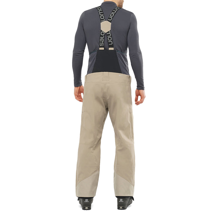 Salomon Stance 3L Bibs - Men's Roasted Cashew.