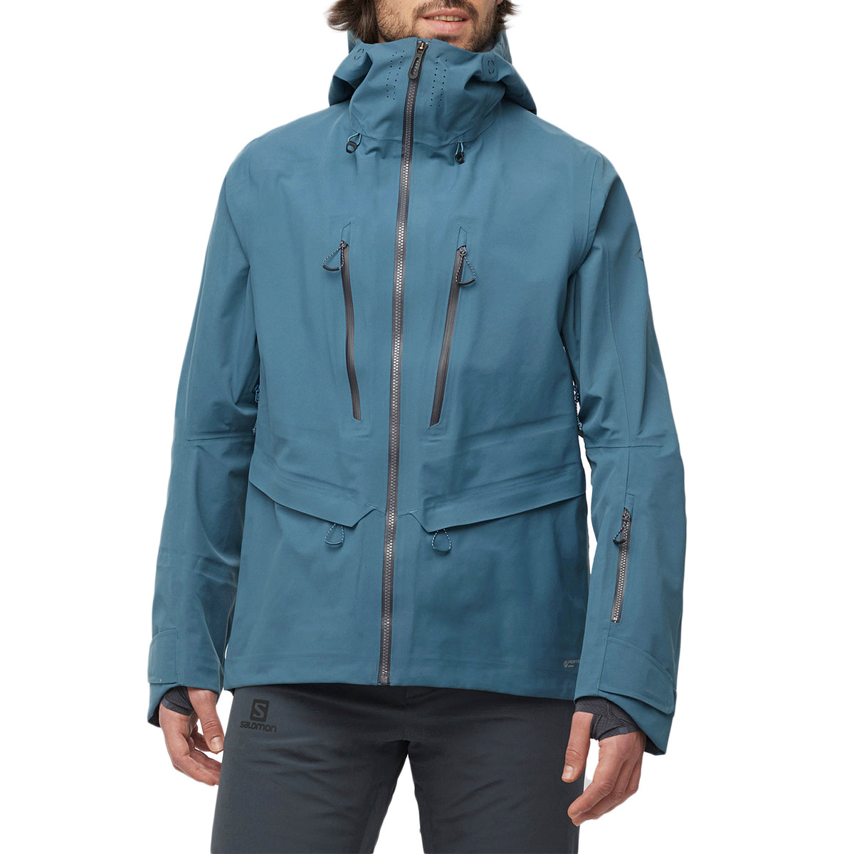 Salomon QST 3L Shell Jacket - Men's Mallard Blue