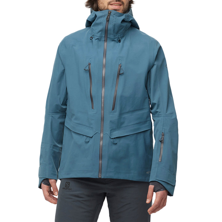 Salomon QST 3L Shell Jacket - Men's Mallard Blue