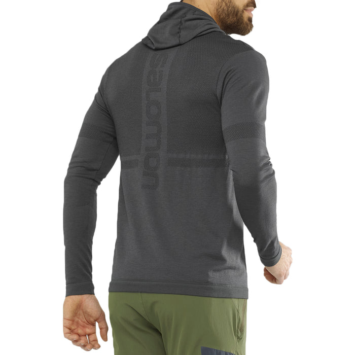 Salomon Outpeak Wool Hoodie - Men's Black