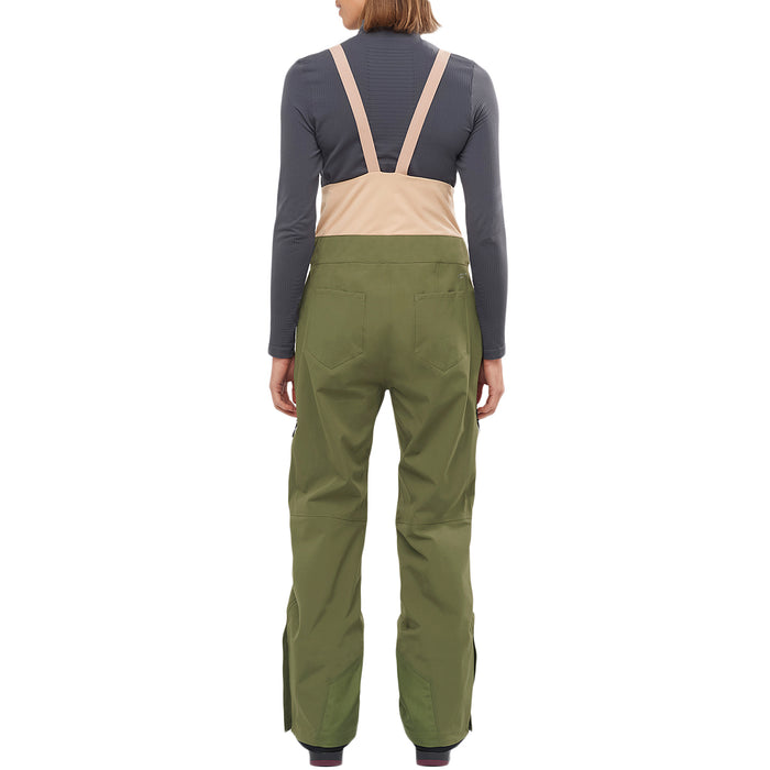 Salomon Stance 3L Bibs - Women's Olive Night