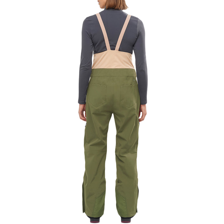 Salomon Stance 3L Bibs - Women's Olive Night