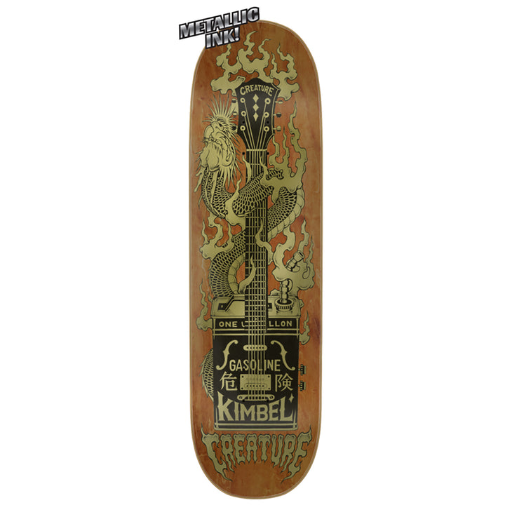 Creature Kimbel Gas Can Flame 9.0 Skateboard Deck