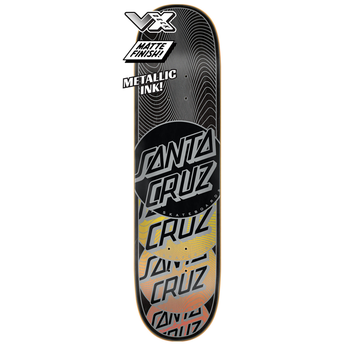 Santa Cruz Transcend Stack VX 8.0 Skateboard Deck