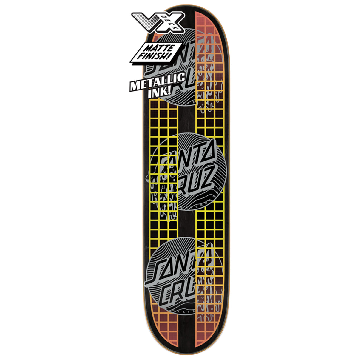 Santa Cruz Transcend Dots VX Deck 7.75 Skateboard Deck