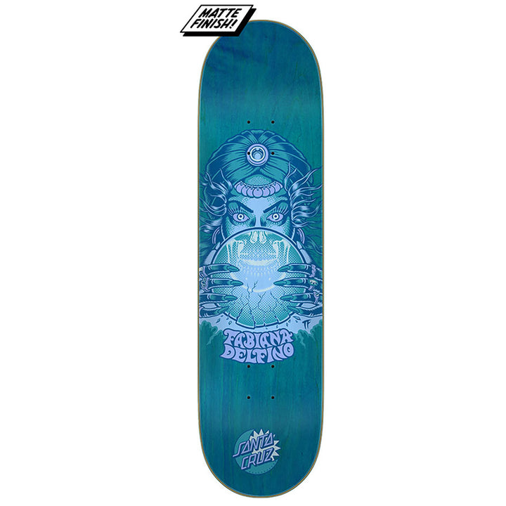 Santa Cruz Delfino Fortune Teller 8.25 Skateboard Deck