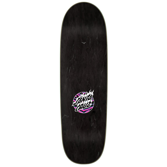 Santa Cruz Salba Stencil Shaped 9.25 Skateboard Deck