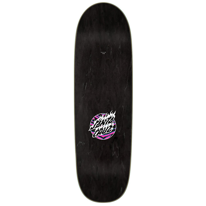 Santa Cruz Salba Stencil Shaped 9.25 Skateboard Deck