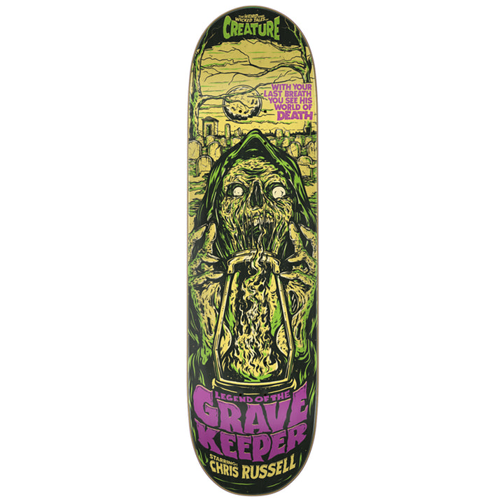 Creature Russell Wicked Tales 8.5 Skateboard Deck