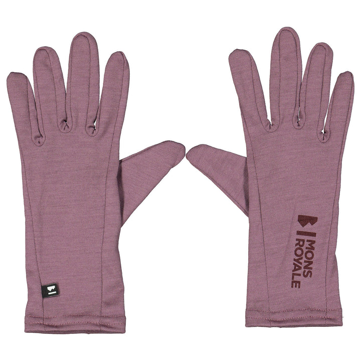 MONS ROYALE Volta Glove Liner Mauve