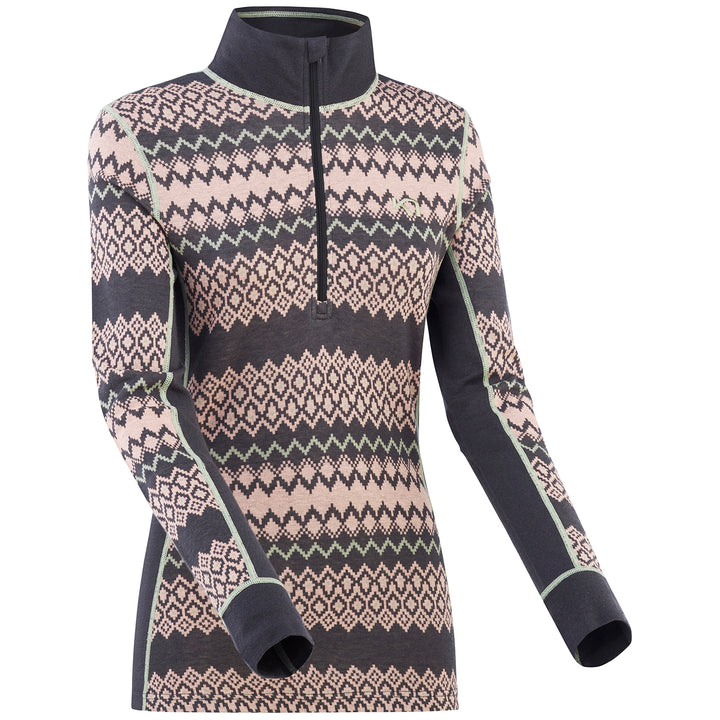 Kari Traa Agnes Wool Half-Zip Top - Women's Dove