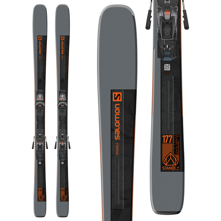 Salomon Stance 84 Skis + M12 GW Bindings 2022