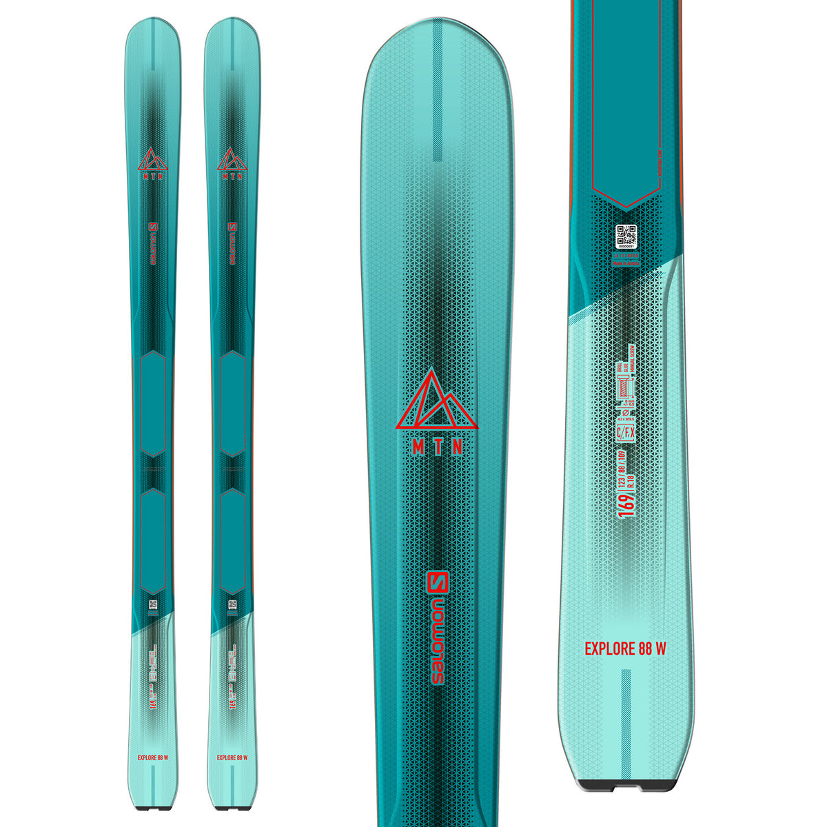 Salomon MTN Explore 88 W Skis - Women's 2022
