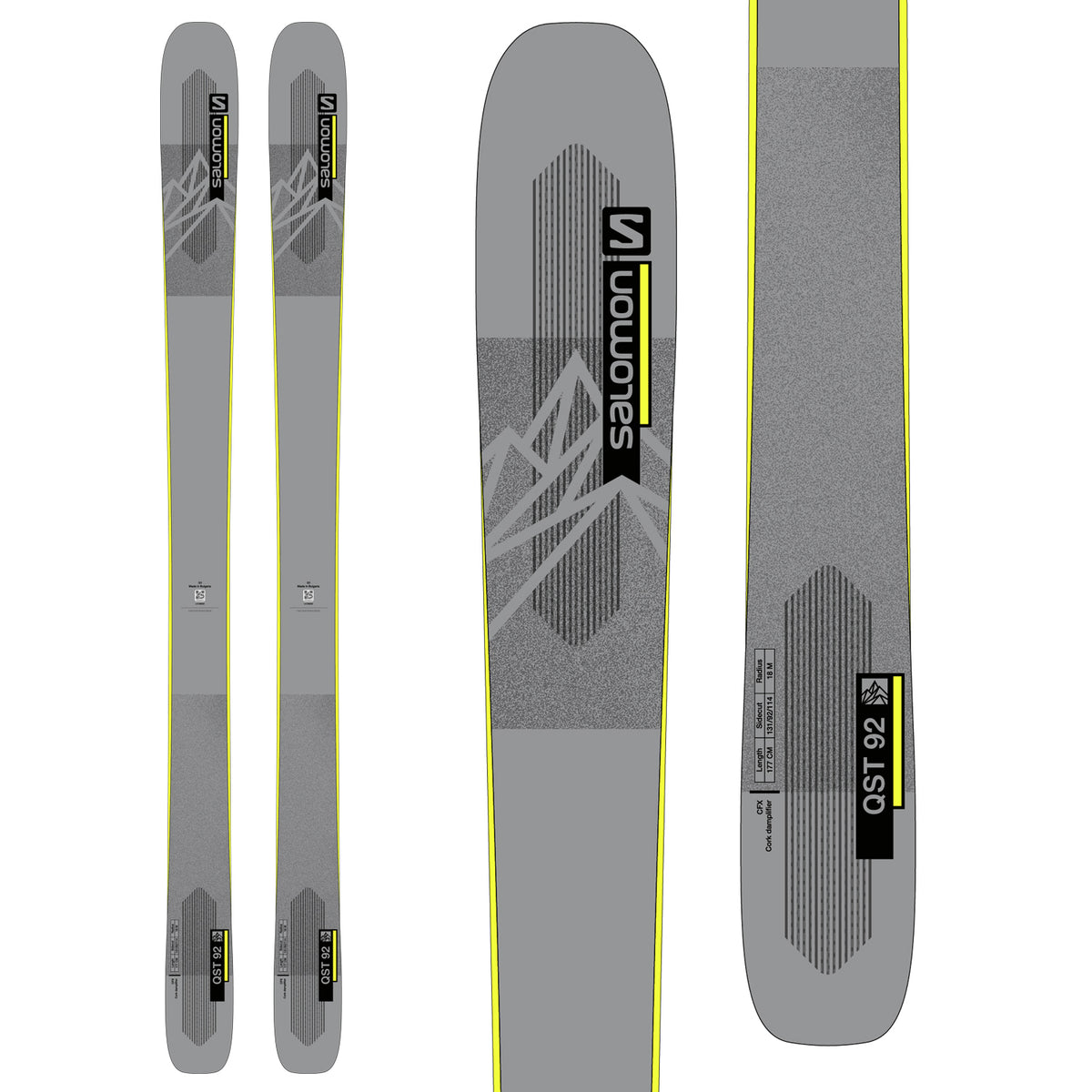 Salomon QST 92 Skis 2022
