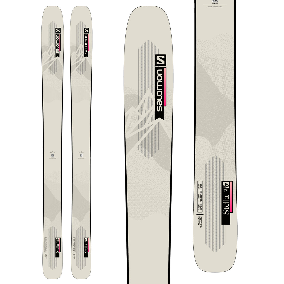 Salomon QST Stella 106 Skis - Women's 2022