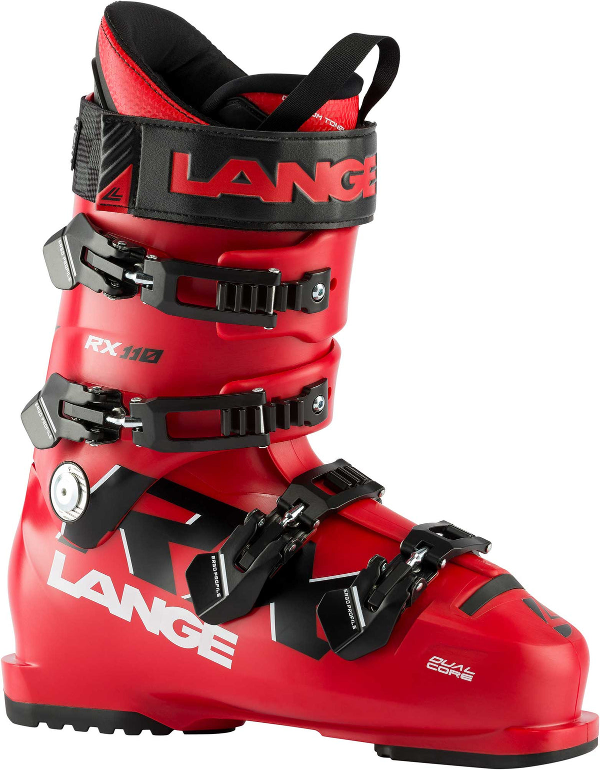 Lange RX 110 Ski Boots 2021 Red/Black