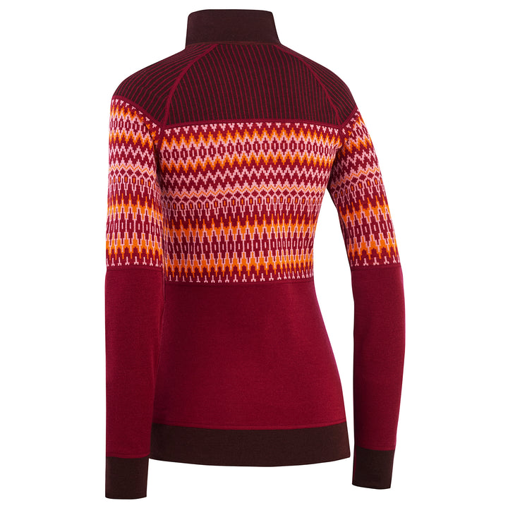 Kari Traa Silja Wool Half-Zip Top - Women's Fancy