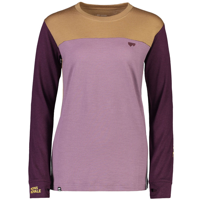 MONS ROYALE Yotei BF Long Sleeve Top - Women's Into The Wild