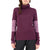 MONS ROYALE Cornice Rollover Long Sleeve Top - Women's Wine/Mauve