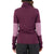MONS ROYALE Cornice Rollover Long Sleeve Top - Women's Wine/Mauve