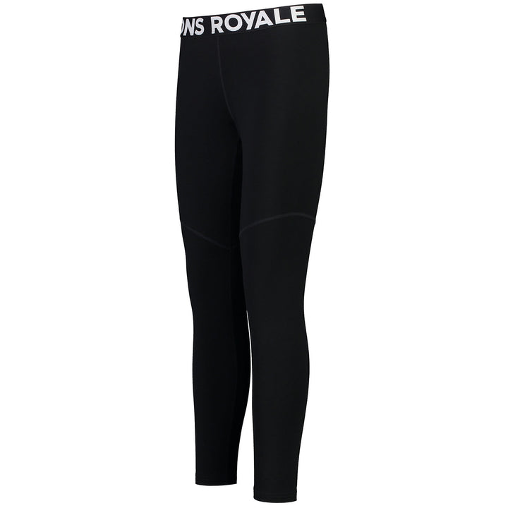 Mons Royale Cascade Merino Base Layer Leggings - Women's Black