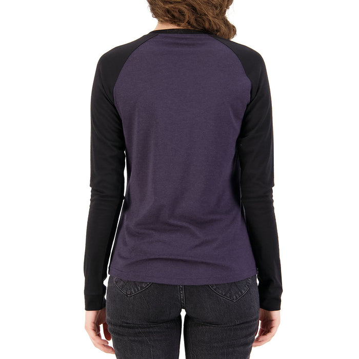 MONS ROYALE Icon Raglan Top - Women's Black/9 Iron