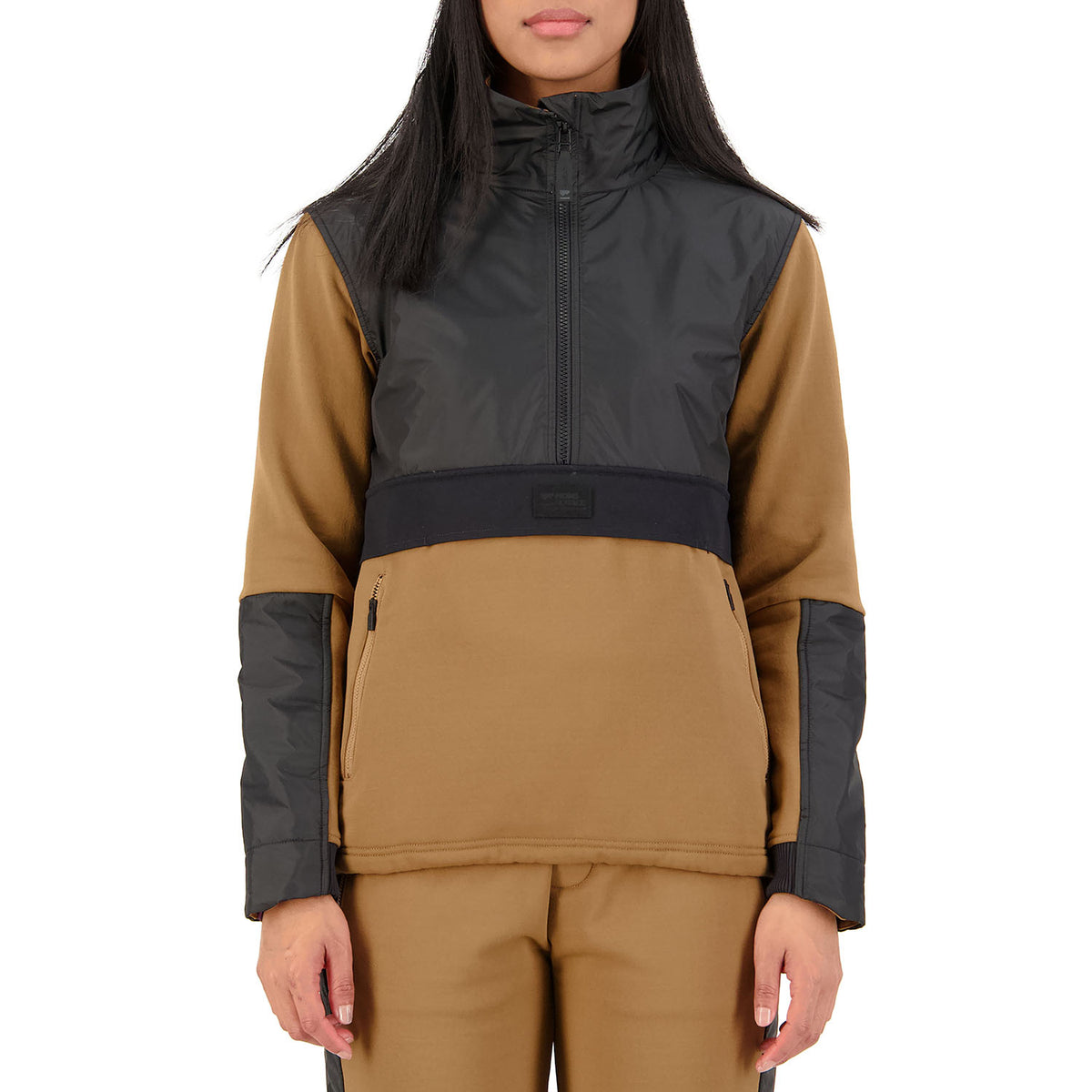 MONS ROYALE Decade Mid Pullover - Women's Toffee