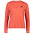 MONS ROYALE Icon Relaxed LS Top - Women's Hot Coral