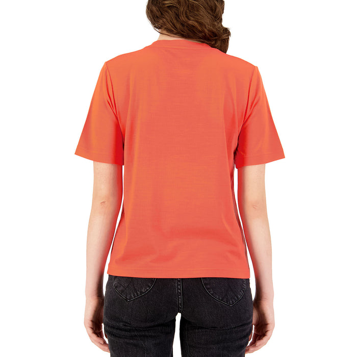MONS ROYALE Icon Relaxed Tee - Women's Hot Coral