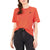 MONS ROYALE Icon Relaxed Tee - Women's Hot Coral