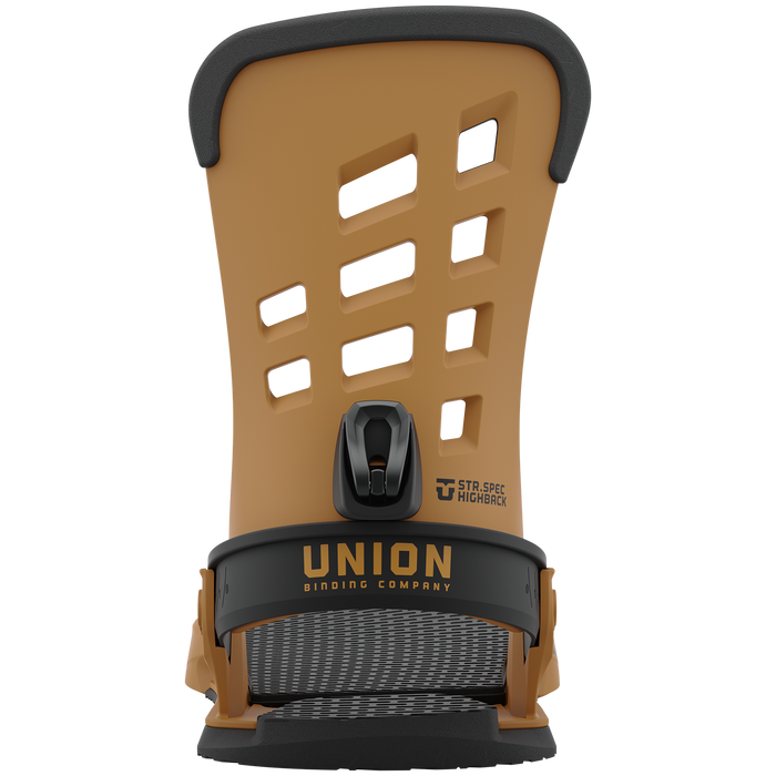 Union STR Snowboard Bindings 2022 Mustard