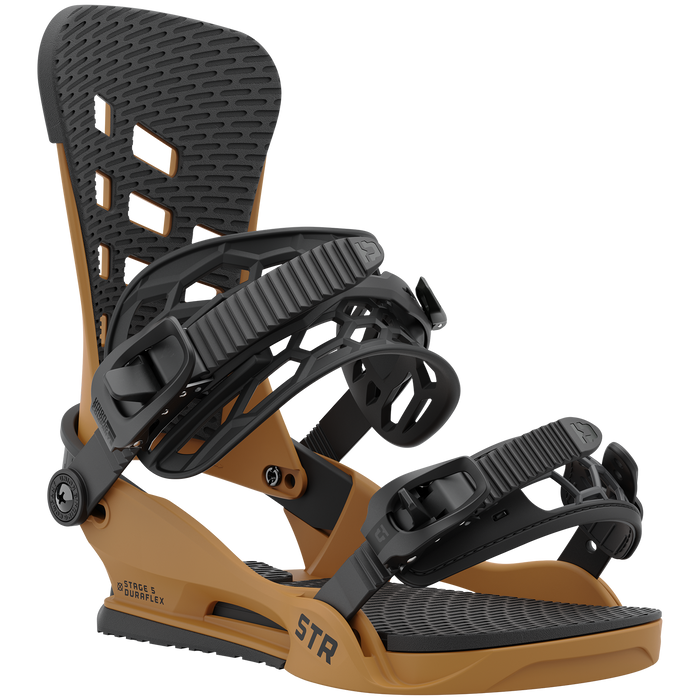 Union STR Snowboard Bindings 2022 Mustard