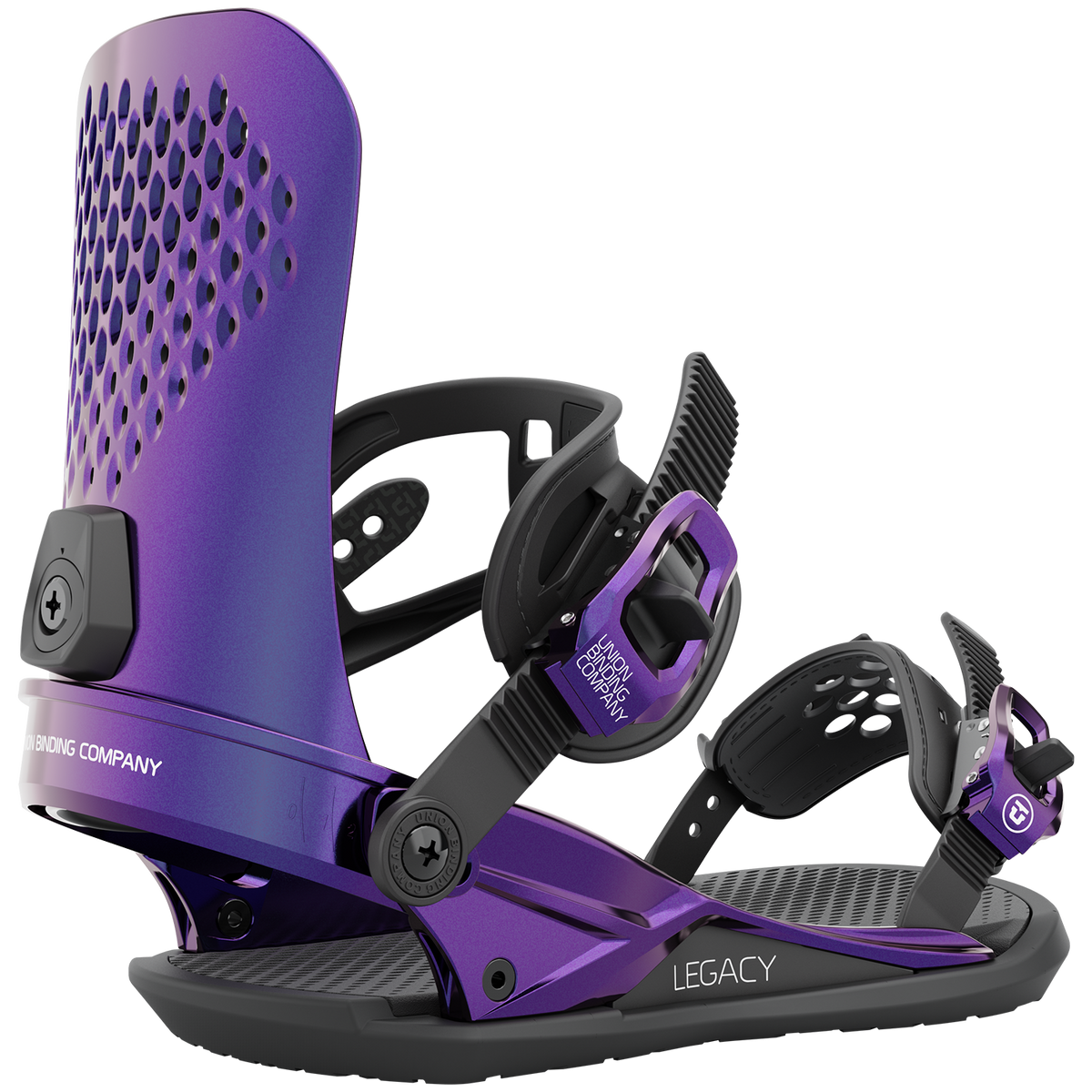 Union Legacy Snowboard Bindings - Women's 2022 Iridescent Purple