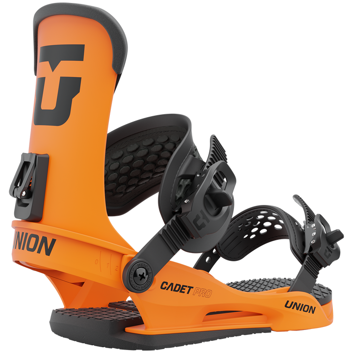 Union Cadet Pro Snowboard Bindings - Kids' 2022 Flo. Orange