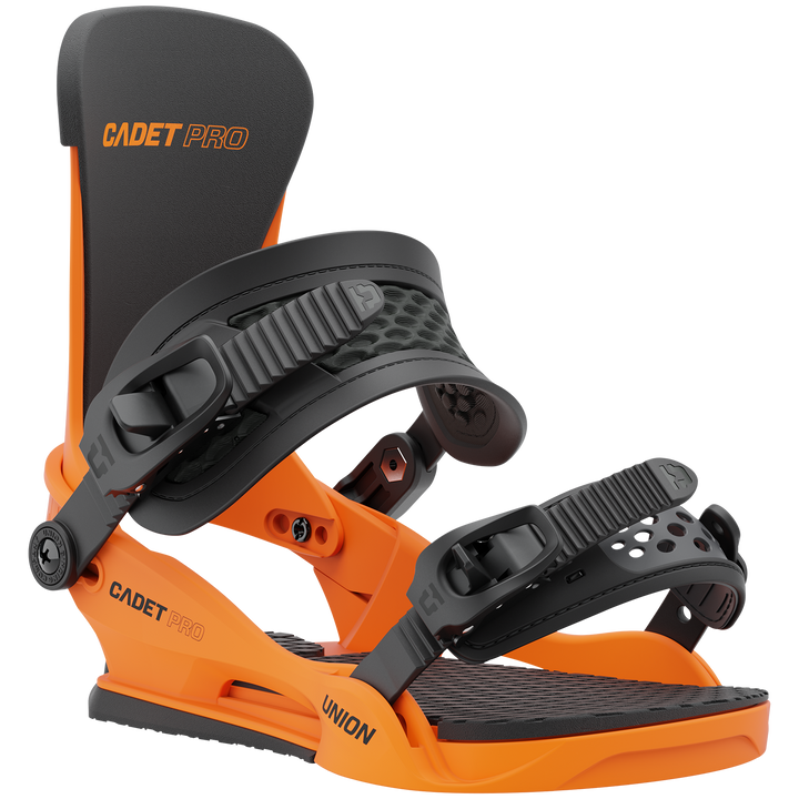 Union Cadet Pro Snowboard Bindings - Kids' 2022 Flo. Orange