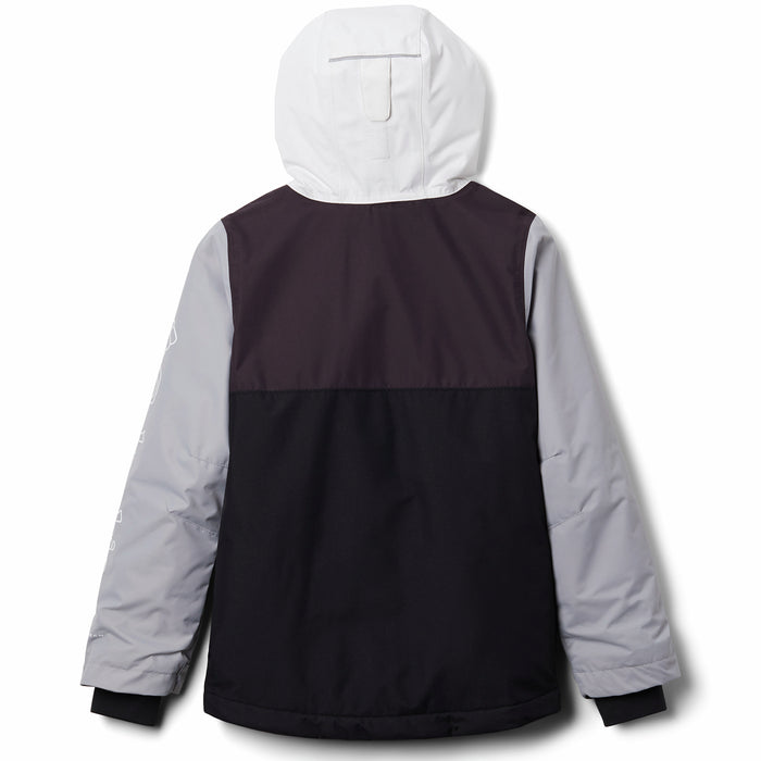 Columbia Timber Turner Jacket - Boys' Purple Quartz/Black/Columbia Grey/White