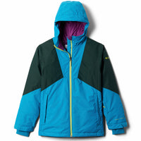 Columbia Alpine Diva Jacket - Girls' Fjord Blue/Spruce::Fjord Blue/Spruce