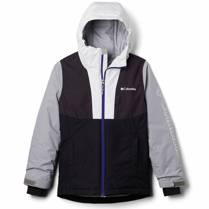 Columbia Timber Turner Jacket - Boys' Purple Quartz/Black/Columbia Grey/White