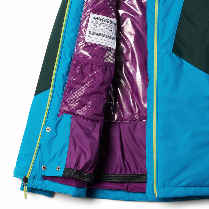 Columbia Alpine Diva Jacket - Girls' Fjord Blue/Spruce