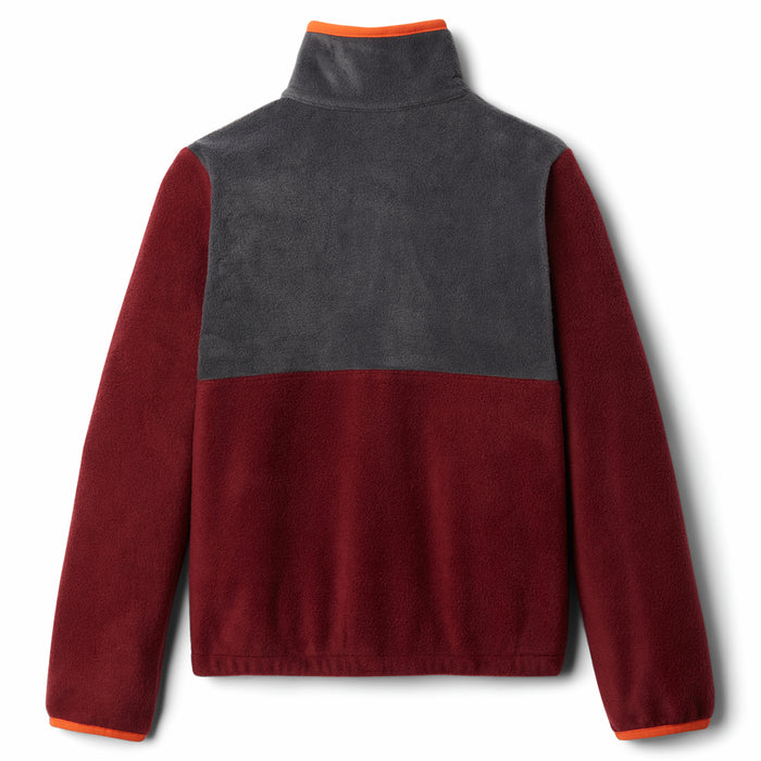 Columbia Back Bowl Full Zip Fleece - Kids' Red Jasper/Shark