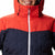 Columbia Wild Card Down Plus Size Jacket - Women's Dark Nocturnal, Bold Orange