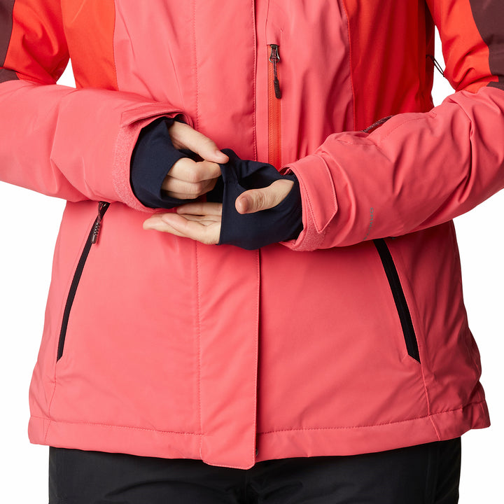 Columbia Glacier View Jacket - Women's Bright Geranium, Bold Orange, Malbec