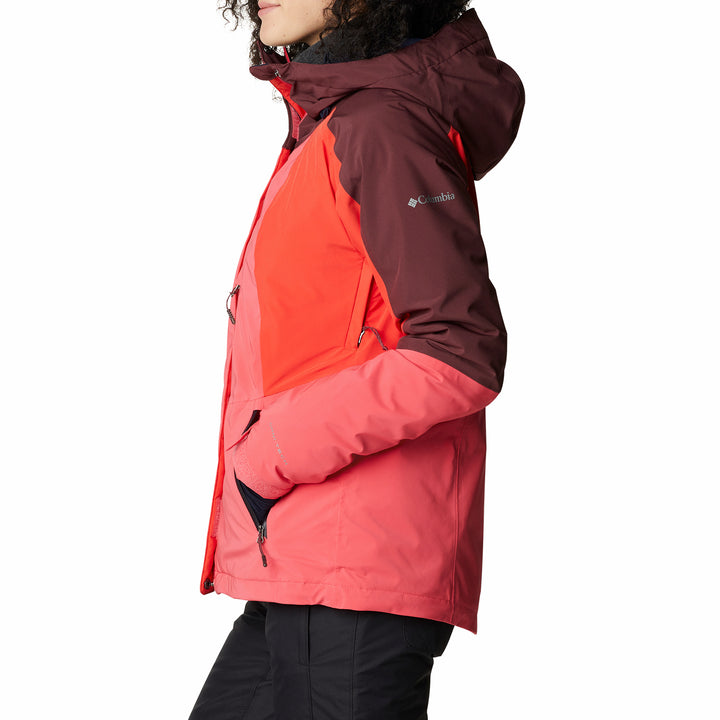 Columbia Glacier View Jacket - Women's Bright Geranium, Bold Orange, Malbec