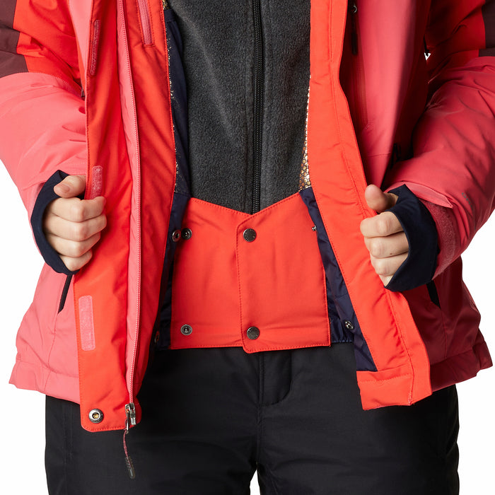Columbia Glacier View Jacket - Women's Bright Geranium, Bold Orange, Malbec