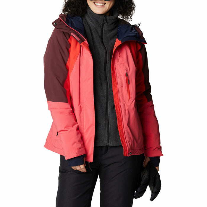 Columbia Glacier View Jacket - Women's Bright Geranium, Bold Orange, Malbec