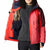 Columbia Glacier View Jacket - Women's Bright Geranium, Bold Orange, Malbec