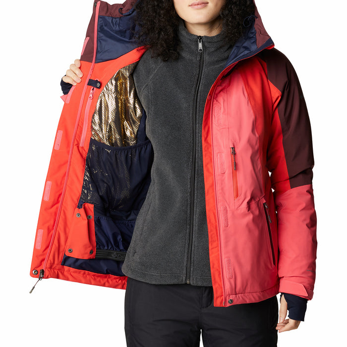 Columbia Glacier View Jacket - Women's Bright Geranium, Bold Orange, Malbec