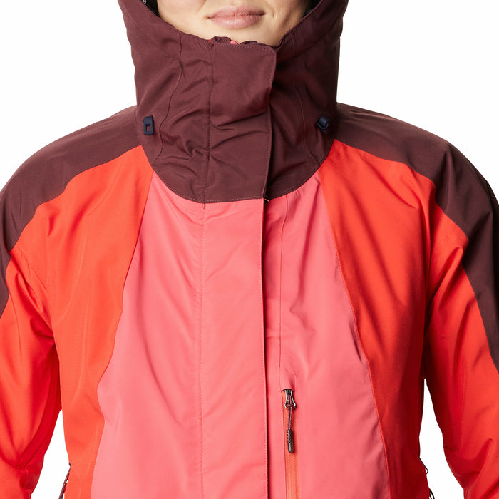 Columbia Glacier View Jacket - Women's Bright Geranium, Bold Orange, Malbec