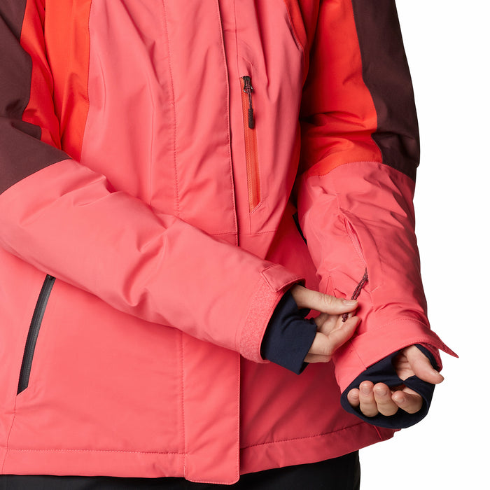 Columbia Glacier View Jacket - Women's Bright Geranium, Bold Orange, Malbec